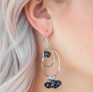 Silpada Sterling silver 925  & Onyx, Style boho.